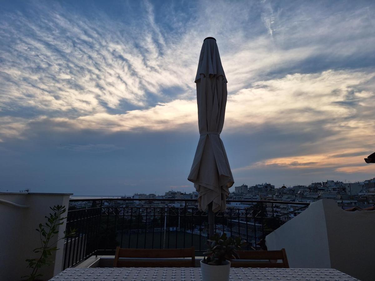 Sunset Rooftop Apartment Thessaloníki Ngoại thất bức ảnh