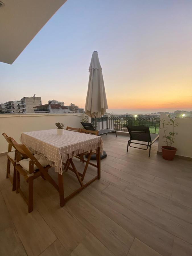 Sunset Rooftop Apartment Thessaloníki Ngoại thất bức ảnh