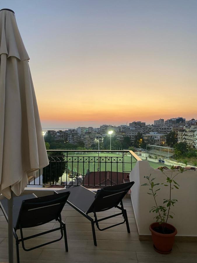Sunset Rooftop Apartment Thessaloníki Ngoại thất bức ảnh